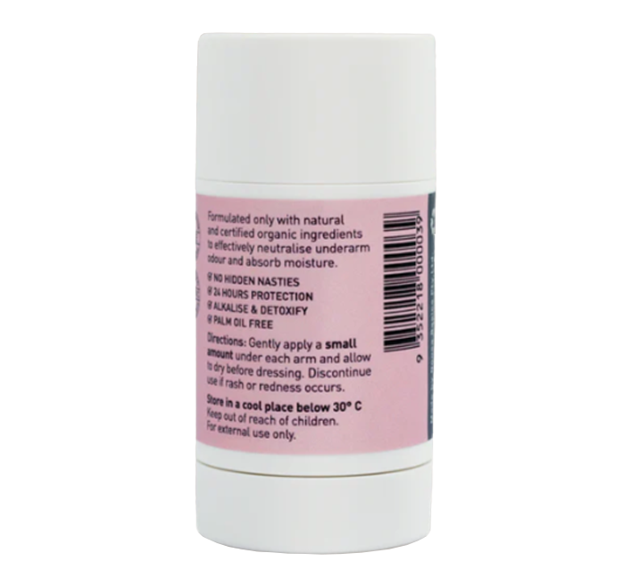 Noosa Basics Organic Deodorant Stick (Full Strength) - Rose and Frankincense 60g ℮ 2.1 oz